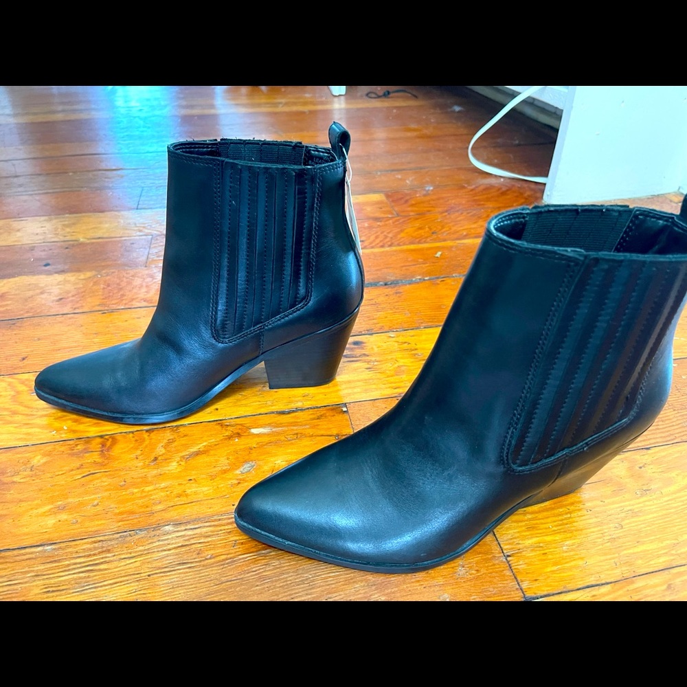 Nine West Black Booties